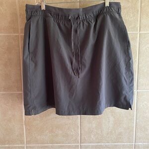 Green Tea XXL Skirt With Built-In Shorts Grey